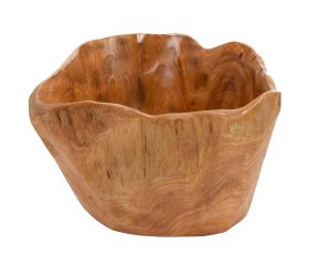 Misa dekor drevo 30-34x20cm natur