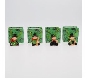 Kominárik mini v taške čie/zel mix/4 poly 3,5*3*4cm