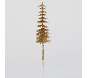 Zápich stromček zlatý 11cm