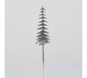 Zápich stromček strieborný 11cm