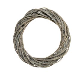 Prút.1/1 veniec šedý 30x7 cm