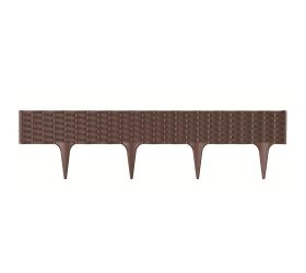 Ibra garden border obruba hneda 3900xv18,65cm