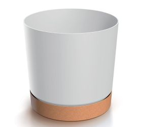 Dpod110 kvetináč tubo pm biely 10,8xv10,9cm