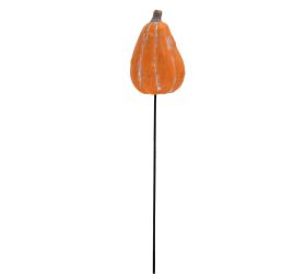 Zápich tekvica hruška oranž keram. 4,1*3,4*6,3cm
