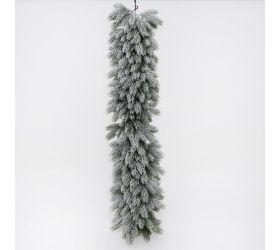 Girlanda čečina, osnežená 105cm