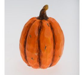 Tekvica oranžová keramika 8*8*11cm
