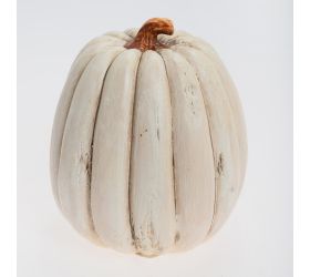 Tekvica bielo -hnedá keramika 12*12*13cm