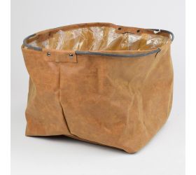 Obal textil l. hnedá - v26xh30cm