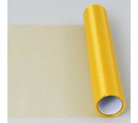 Organza rolka 32cmx6m farba 27 zlatá