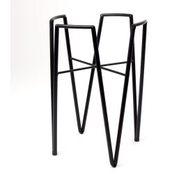 Stojan na rastliny blom plant stand black 17,5x17,5xh25cm