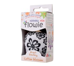 Pevnácenavôňa do auta flowie kvet bavlny