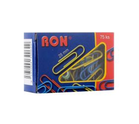 Pevná cena spony kancelárske 452b farebné