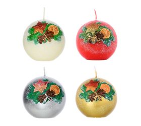 Štedrý večer guľa 100 mix farba