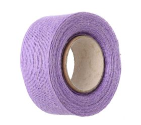 Stuha juta 4cmx10y/9,14 fialova