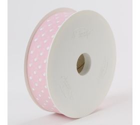 Stuha bodka  bl ružová 40 mm x 50 m