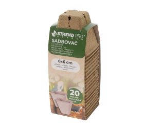 Sadbovač p1020 papier.6x6cm 20ks