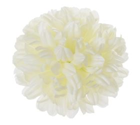 Hlava chryzantéma biela 14cm bal:12ks