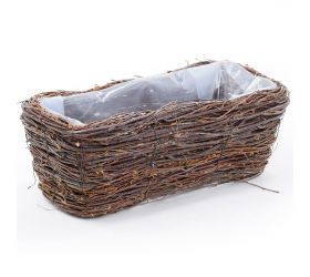 Td054.f balkonovka hranatá 40x20cm/v15cm