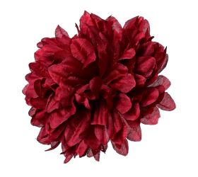 Hlava chryzantéma tm.červená 15cm bal:12ks