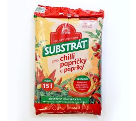 Profík - substrát na papriku a chilli papričky 15l/119p