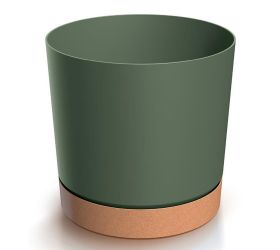 Dpod180 kvetináč tubo pm zelený 17,8xv17,5cm