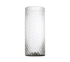 Valec váza sklo trans.. c/v/diam v250 dmax100/ cil-h250-diam v25cm