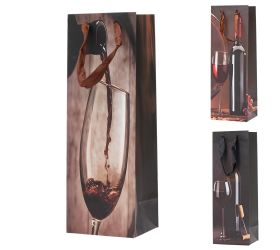 Darčeková taška na víno 12*35*10