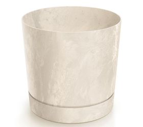 Dpop240e kvetináč tubo p beton pieskový 23,9xv23,1cm 8l