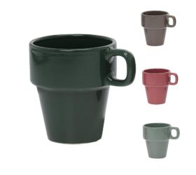 Šálka 1ks mix farba 180ml 8xv9cm