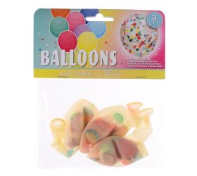Balón s fareb. konfetami s/3