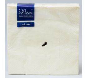 Sdl111501 servítky unicolor lunch champagne 3vrs/33x33cm 20ks