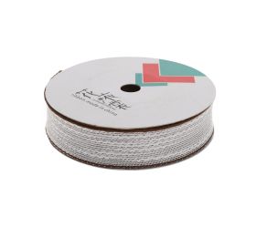 Stuha 28mmx20y strieborná