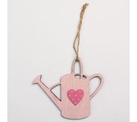 Záves krhla drevo ruž. 13.5x11.5x0.9cm