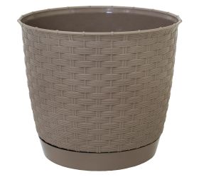 Drlo300 kvetináč ratolla round szlam/mocca 30xh26,4cm/11l