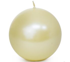 Guľa 80 met.hladká ecru