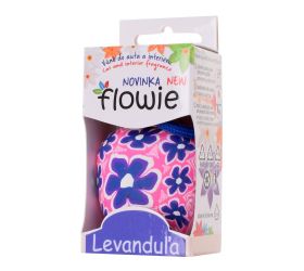 Pevnácenavôňa do auta flowie levanduľa