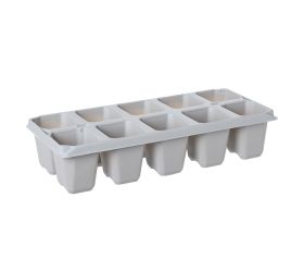 Endpack šedý 10bun.,modiform 7510 28x13cm