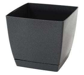 Dukp240 kvetináč coubi grafit 24x24xh22cm/8,2l