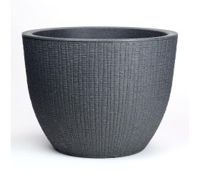 63206 kvetináč barceo stony black 295/47