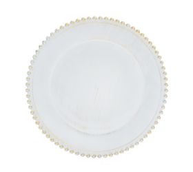 Tanier biely plast 33cm