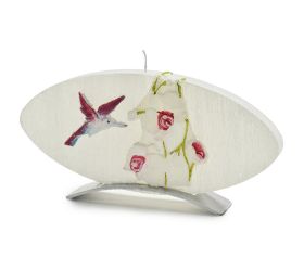 Orchid.bianco dysk ovál ružový