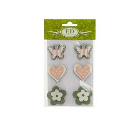 Mix vzor drevo lepiace s/6 18x10x0,5cm super cena