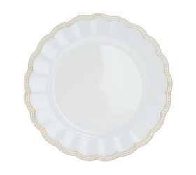Tanier biely plast 33cm