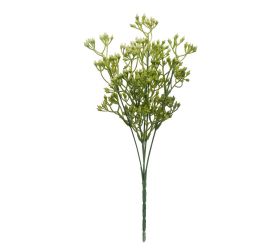 Zeleň bobulky zeleno-biele 33cm