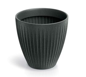 Tlro60m obal latia round midl čierny granit 60xv58cm