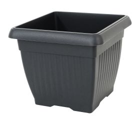 Dkwt15 kvetináč kwadrat terra grafit 15x15xh13cm/1,7l