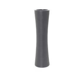 Váza na suché aranžovanie v58cm šedá