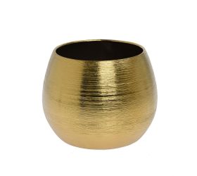 Obal keramika 17x13cm zlatý