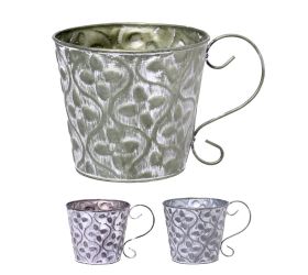 Obal s uchom kov mix 3f ornament v:13x15cm