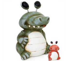 Poklad.aligátor 16,8x17,5x19,3 cm